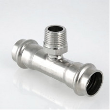 Тройник с переходом на наружную резьбу 28×1"×28  "VER-PRO"(24/4шт)