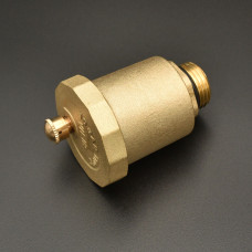 Воздухоотводчик прямой 1/2", Латунь "ViEiR" (100/1шт)