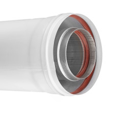 Удлинитель коаксиальный 60х100(Пл)-1000