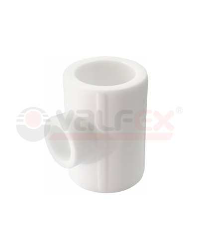 PRO Тройник редукционный  40/25/40 (60/10) (Valfex) БЕЛЫЙ, Valfex