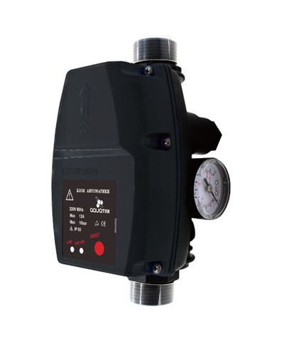 Блок автомат с манометром компактный.диапазон настройки: 1.5-3.0 бар(1/20), TIM