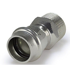 Пресс-фитинг из нержавеющей стали с наружной резьбой  54mm*2(4/12)