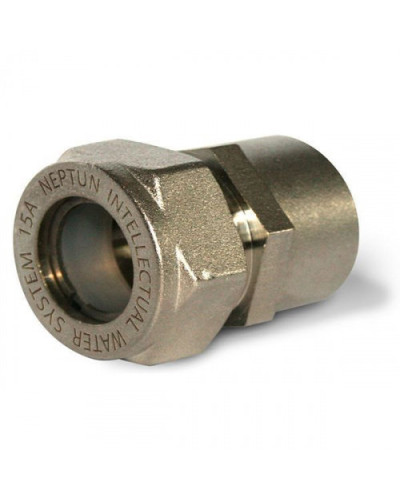 Муфта труба-вн. резьба (никелированная) 32*11/4(5/30), TIM