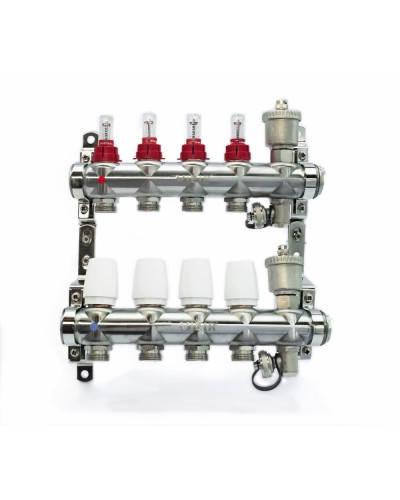 VR116-04A Распред.кол.гру.4в,С РАС. БЕЗ КРАН. НЕР(5/1ш), VIEIR