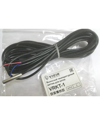 VRKT-1 Выносной температурный датчик для котла (1шт), VIEIR