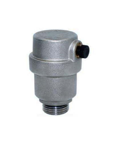 Воздухоотводчик автоматический c боковым выпуском 1/2, никелир.(1/60), TIM