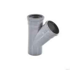 Тройник 87,5°  50-50 вн.канализ.(170) VALFEX