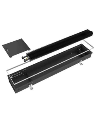 Конвектор внутрипольный с естественной конвецией без решетки INC-100/07/30-3/1-S15-U10V0