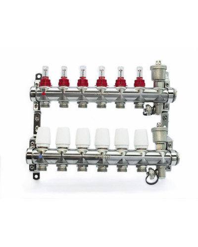 VR116-06A Распред.кол.гру.6в,С РАС. БЕЗ КРАН. НЕР(5/1ш), VIEIR