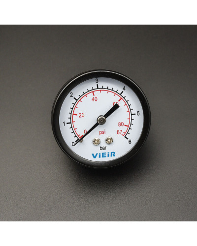 Манометр аксиальный 6 барViEiR(100/1шт), VIEIR