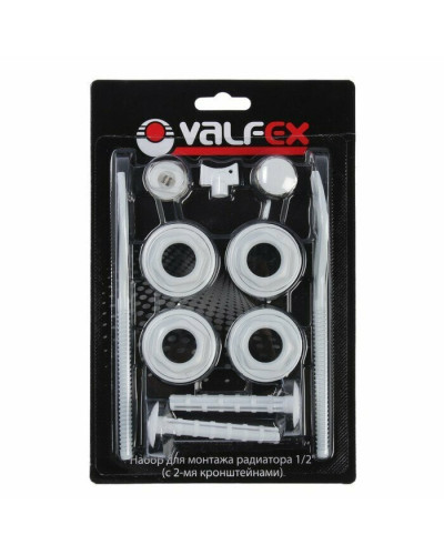 Комплект для монтажа  радиаторов с 2-мя кронштейнами  1/2 VALFEX (40), Valfex