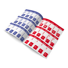 Комплект наклеек для маркировки контуров по помещениям "Отопление" VALFEX (100)