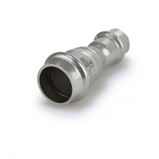 Двухраструбная пресс-муфта из нержавеющей стали 42*35mm(4/24)