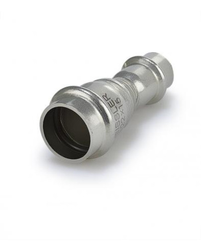 Двухраструбная пресс-муфта из нержавеющей стали 42*35mm(4/24), TIM