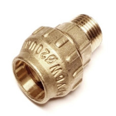 TIEMME Муфта с наружной резьбой 32х1 для труб ПНД