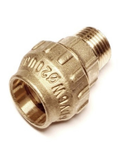 TIEMME Муфта с наружной резьбой 32х1 для труб ПНД