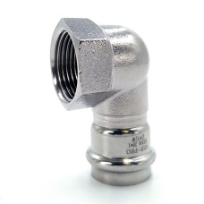 Уголок 90° с переходом на внутреннюю резьбу 15×1/2"  "VER-PRO" (80/5шт)