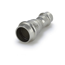 Двухраструбная пресс-муфта из нержавеющей стали 54*42mm(2/18)