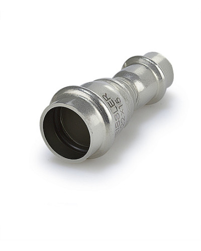 Двухраструбная пресс-муфта из нержавеющей стали 54*42mm(2/18), TIM