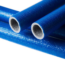 Теплоизоляция для труб Стенофлекс ПЭ 18х6х1000 мм синяя (упаковка 10 шт.)