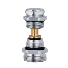 Клапан регу. под шестиграник на обрат. контуре с ниппелем 1/2" ш *3/4"ш под евроконус(15/150)