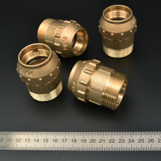 Фитинги для трубы ПНД 32x11/4"M  "ViEiR" (50/2шт)