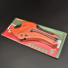 Ножницы ОРАНЖЕВЫЕ со съёмным лезвием для пластиковых труб"VIEIR"  (50/10шт)