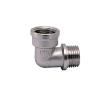 LFHN55 Уголок L1 г * 1ш НИКЕЛЬ (50/5шт)