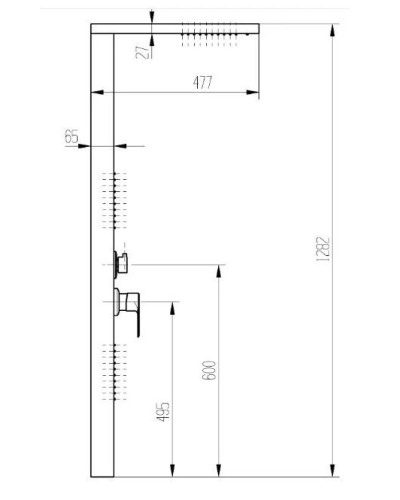 VR26-J Набор для душа (2/1шт), VIEIR