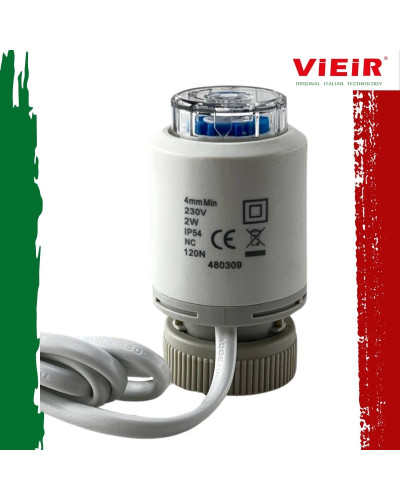 VR1135 Сервопривод термоэлектрический нормально закрытый, диагностируемый (200/1шт), VIEIR