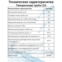 Труба гофрированная из нерж. стали SS304.отожженная в оболочке желтая 15A (50м)(50/50)