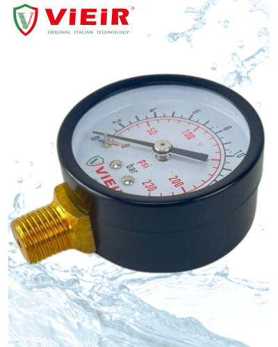 Манометр радиальный 16 барViEiR(100/1шт), VIEIR