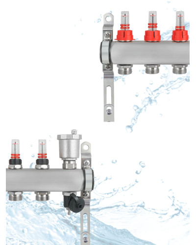 Комплект для теплого пола на 3 контура VALFEX (до 60 м.кв) под трубу 16х2,2
