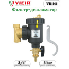 VR1141 Фильтр дешламатор 3/4" (10/1шт)
