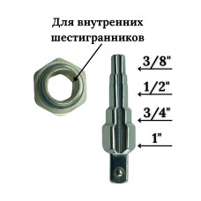 VER831 Универсальный ступенчатый ключ с трещоткой(20/1шт)