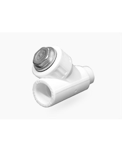 Фильтр сетчатый ВН/НР 20х1/2" (80/20) (Valfex) БЕЛЫЙ