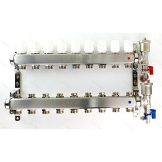 VR115-09А Колл. БЕЗ РАС. БЕЗ КРАН.9-вых.НЕРЖ.(3/1шт)