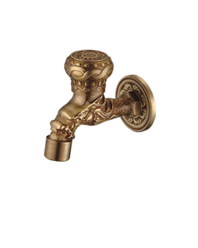Кран с носиком ретро (короткий) декор/бронза ViEiR (50/1шт), VIEIR