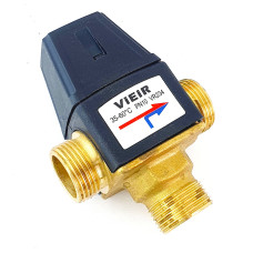 Термостатический смесительный клапан 3/4" (35-60℃, KVS1,5)  "ViEiR" (35/1шт)