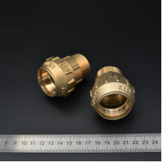 VER362 Фитинги для трубы ПНД 32x1"M (50/2шт)