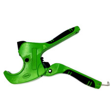 Ножницы ЗЕЛЕНЫЕ со съёмным лезвием для пластиковых труб (VER808) "VIEIR"  (50/10шт)