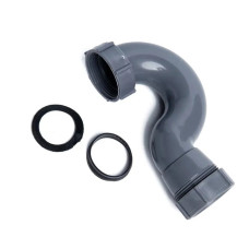 Обвязка для ванны пластмассовый, автоматический с фиксатором(1/20)