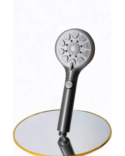 VR1046H Лейка душевая СЕРАЯ (100/1), VIEIR