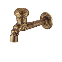 Кран с носиком ретро (длинный) декор/бронза "ViEiR" (50/1шт)