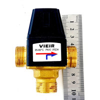 Термостатический смесительный клапан 3/4" (35-60℃, KVS1,5)  "ViEiR" (35/1шт)
