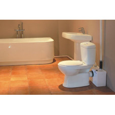 Санитарный насос для отвода из унитаза, раковины и душ (ванны) 600Вт до 6.4м, до 140л/мин(1/3)