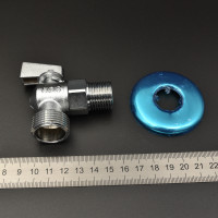 VER34 Угл. кран 1/2"х3/4" мат.ЛАТУНЬ"ViEiR" (60/15шт)