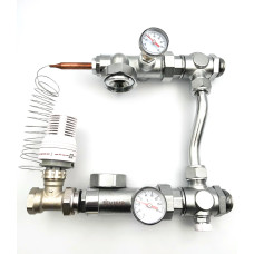 Насосно-смесительный узел для теплого пола 130мм 10БАР "ViEiR"(5/1шт)