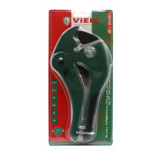 Ножницы ЧЕРНО-ЗЕЛЕНЫЕ для пластиковых труб  "VIEIR"  (50/10шт)