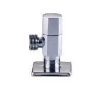 VER36 Угловой кран с отражателем ХРОМ. (120/1шт)